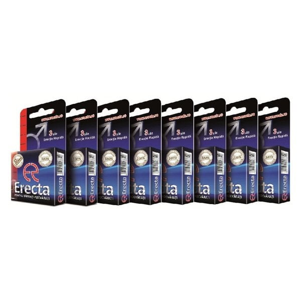Erecta - 8 pastile | Magazin pastile potenta